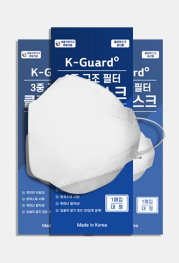 [K-Guard] 3중 구조 클린 마스크 (1매)